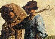 Jean Francois Millet Detail of People go to work china oil painting reproduction